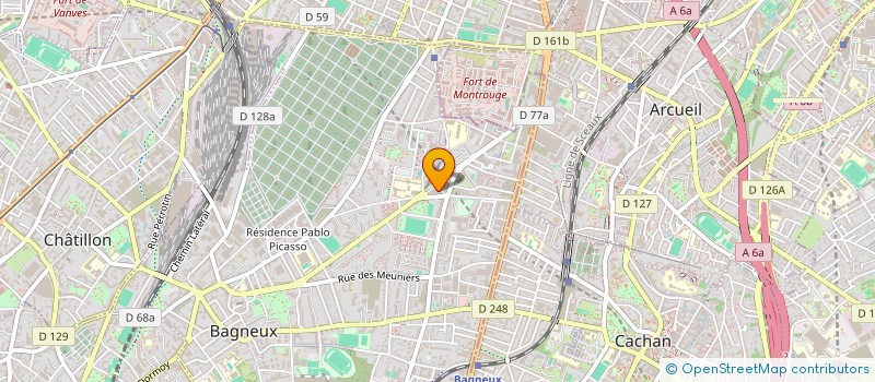 localisation de l'entreprise SCI PY FAMILY à BAGNEUX