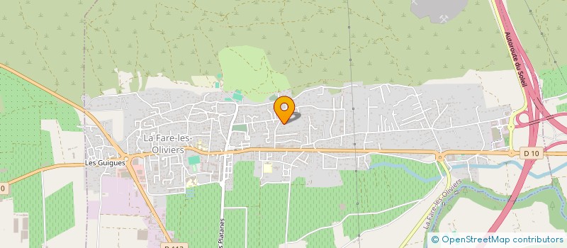 localisation de l'entreprise SCI PYEMCIE  LA FARE-LES-OLIVIERS