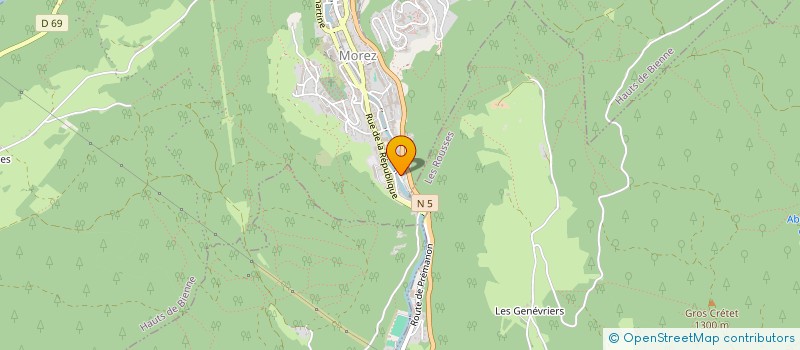 localisation de l'entreprise SCI PYERE  HAUTS DE BIENNE