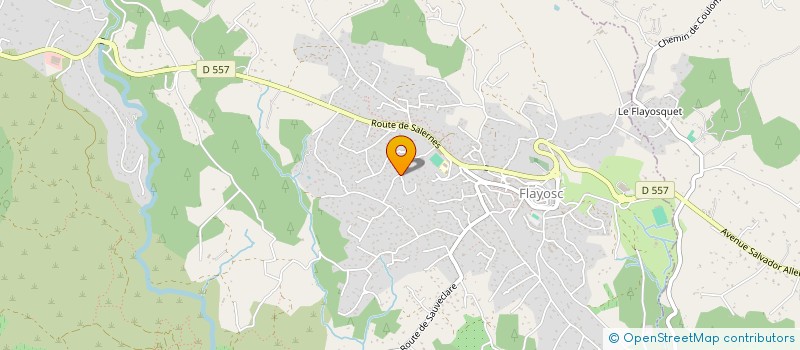 localisation de l'entreprise SCI  PYGMALION  FLAYOSC