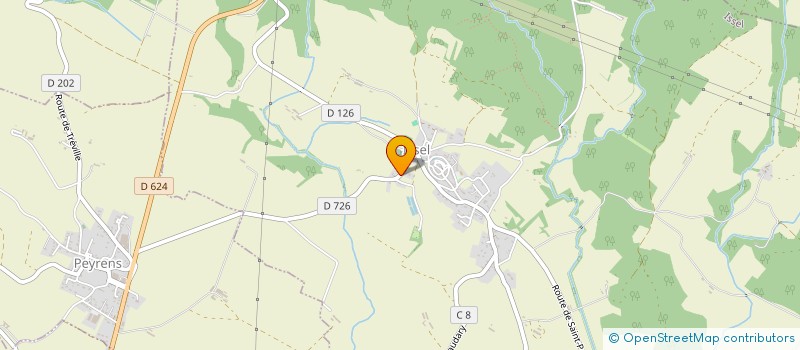 localisation de l'entreprise SCI PYJEF  ISSEL