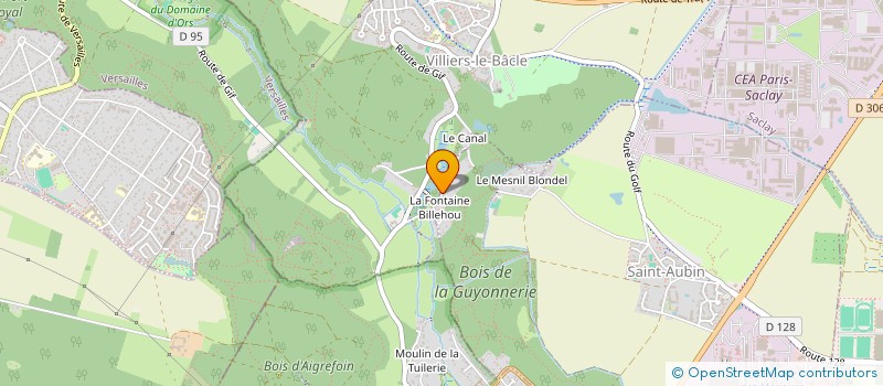 localisation de l'entreprise SCI PYM à SAINT-AUBIN