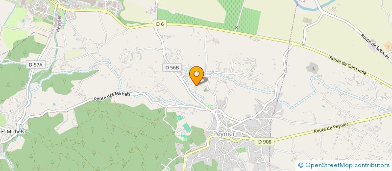 localisation de l'entreprise SCI PYM MY DESK  PEYNIER