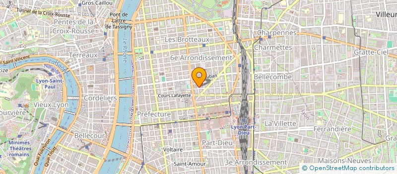 localisation de l'entreprise SCI PYMP  LYON