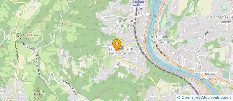 localisation de l'entreprise SCI PYNIMIG  SAINT-ROMAIN-AU-MONT-D'OR