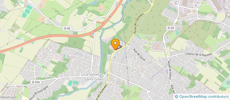 localisation de l'entreprise SCI PYRAMID HEALTH  LA SALVETAT-SAINT-GILLES