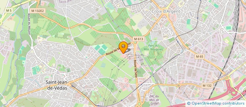 localisation de l'entreprise SCI PYRAMIDE  SAINT-JEAN-DE-VEDAS