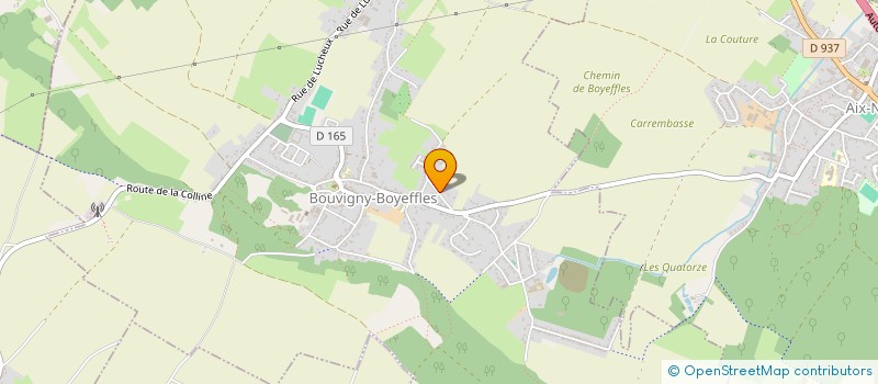 localisation de l'entreprise SCI PYRAMIDE  BOUVIGNY-BOYEFFLES