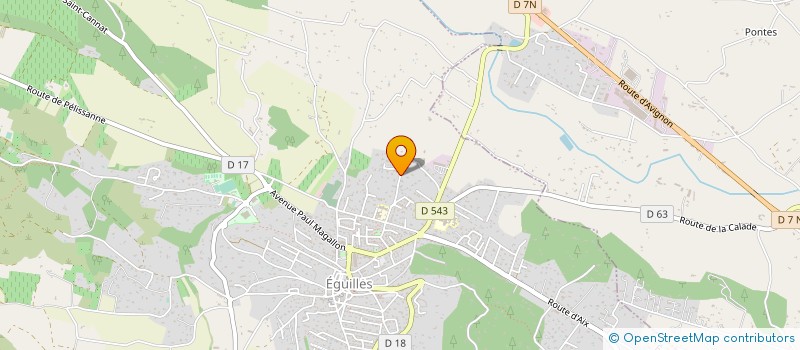 localisation de l'entreprise SCI PYRAMIDE FB à EGUILLES