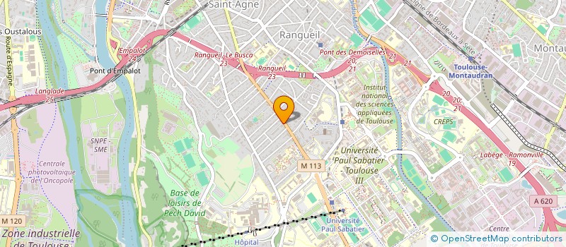 localisation de l'entreprise SCI PYRAMIDE X à TOULOUSE