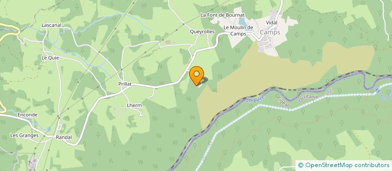 localisation de l'entreprise SCI PYRAMIDES  CAMPS-SAINT-MATHURIN-LEOBAZEL