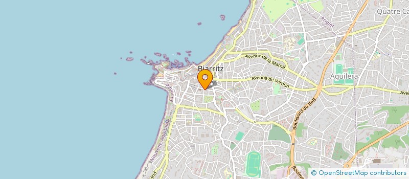 localisation de l'entreprise SCI PYRENE à BIARRITZ