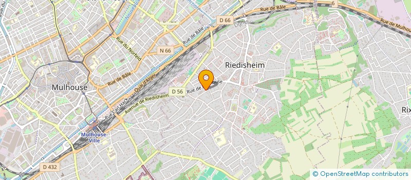 localisation de l'entreprise SCI PYRENEES  RIEDISHEIM