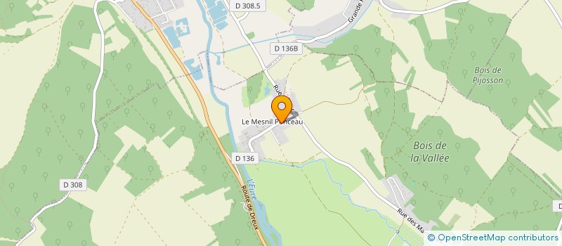 localisation de l'entreprise SCI PYRENEES à VILLEMEUX-SUR-EURE