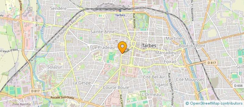 localisation de l'entreprise SCI PYRENEES 99  TARBES