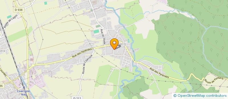 localisation de l'entreprise SCI PYRENEES BENEJACQ à NAY