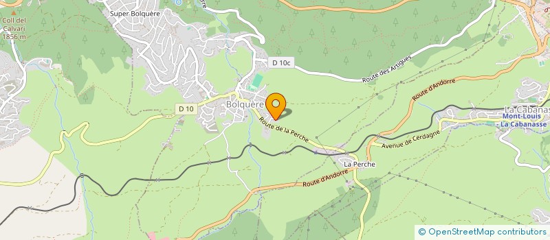 localisation de l'entreprise SCI PYRENEES SAVOIE  BOLQUERE