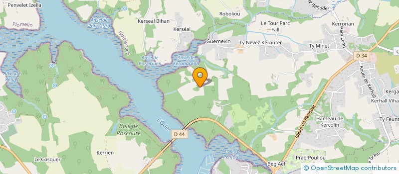 localisation de l'entreprise SCI PYSTE  GOUESNACH