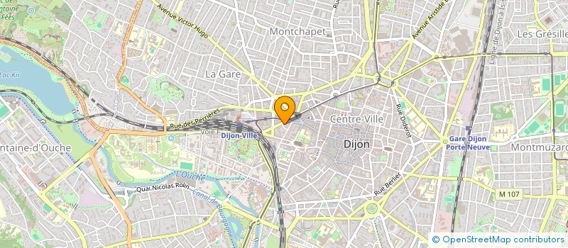 localisation de l'entreprise SCI PYTHAGORE à DIJON