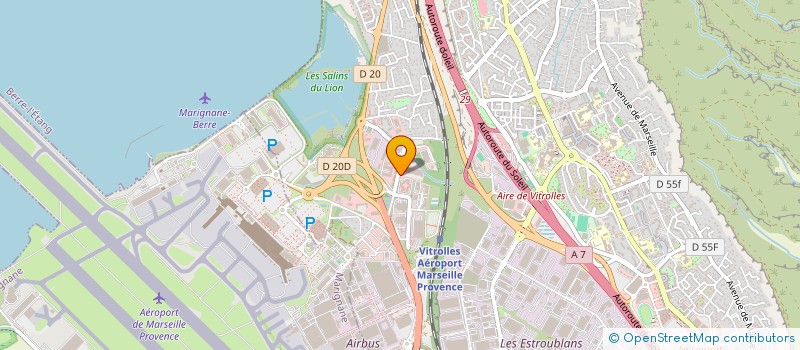 localisation de l'entreprise SCI PYTHAGORE à VITROLLES