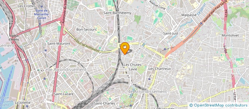localisation de l'entreprise SCI PYTHAGORE à MARSEILLE