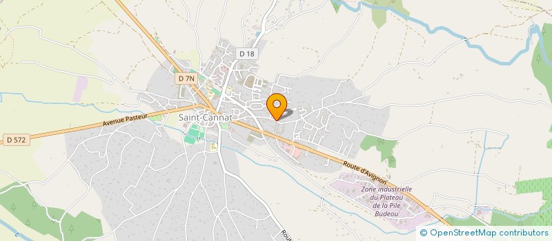 localisation de l'entreprise SCI PYTHAGORE  SAINT-CANNAT