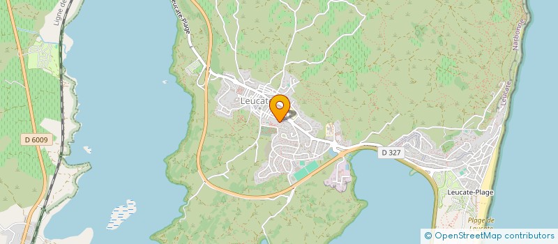 localisation de l'entreprise SCI PYTHAGORE à LEUCATE