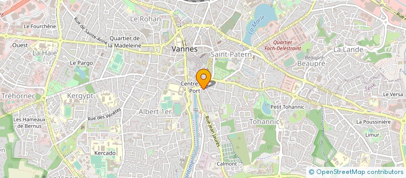 localisation de l'entreprise SCI PYVERZO à VANNES