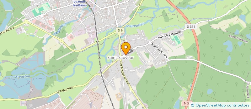 localisation de l'entreprise SCI PZ à SAINT-SAUVEUR