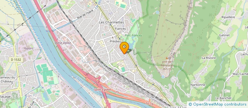 localisation de l'entreprise SCI Q.F  SAINT-EGREVE