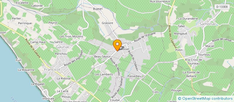 localisation de l'entreprise SCI Q.M.G  COMPS