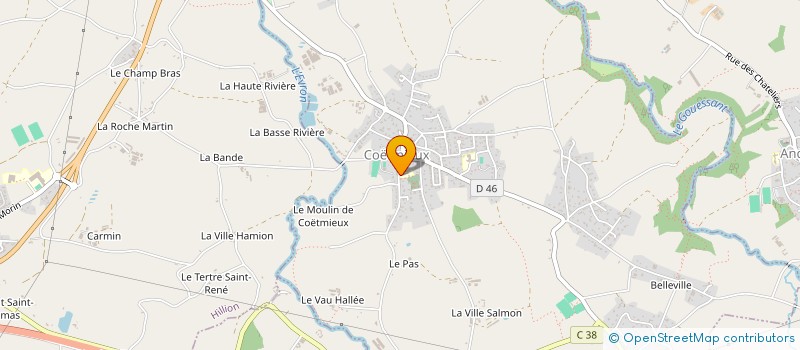 localisation de l'entreprise SCI Q.R.S  LAMBALLE-ARMOR