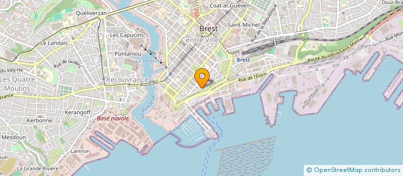 localisation de l'entreprise SCI QASI à BREST
