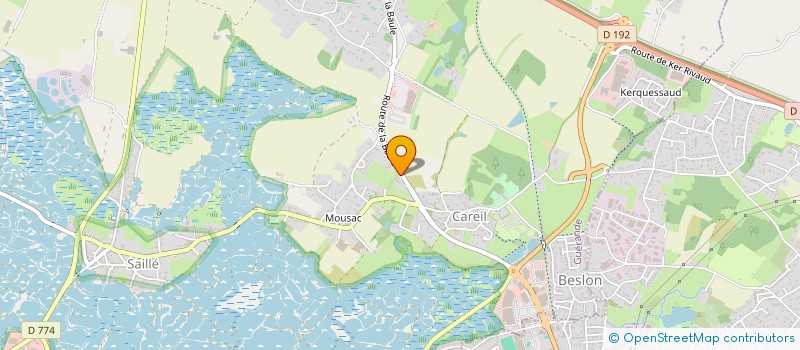 localisation de l'entreprise SCI QB IMMOBILIER  GUERANDE