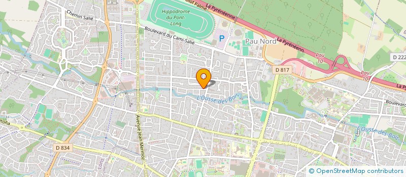 localisation de l'entreprise SCI QB MASSIOU à PAU