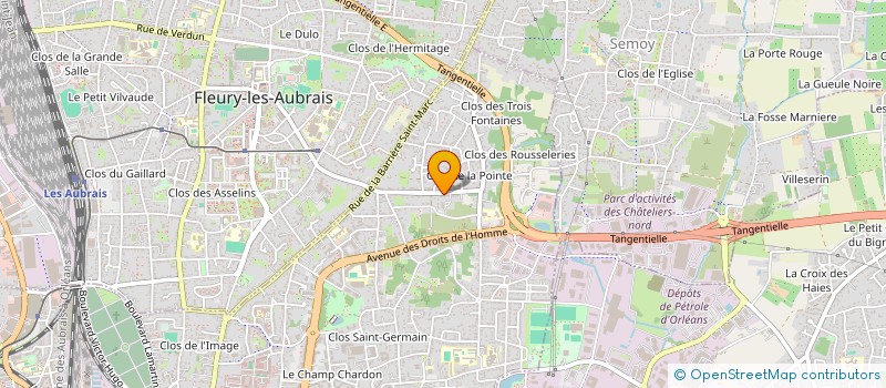 localisation de l'entreprise SCI QCMAC  ORLEANS