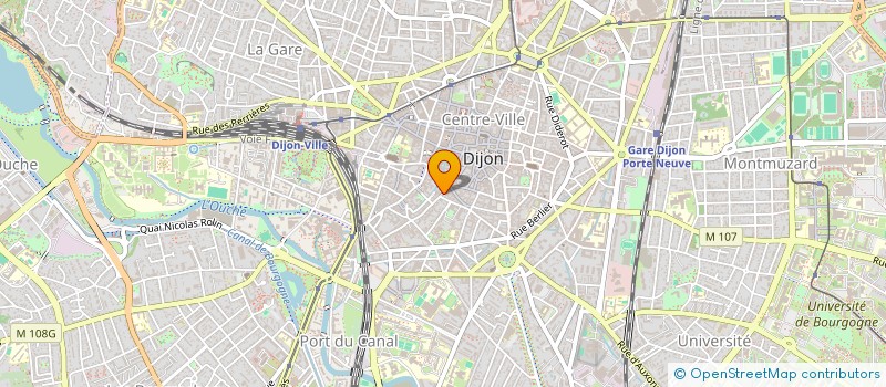 localisation de l'entreprise SCI QDM à DIJON