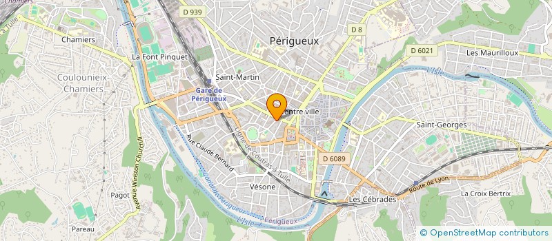 localisation de l'entreprise SCI QDMM à PERIGUEUX