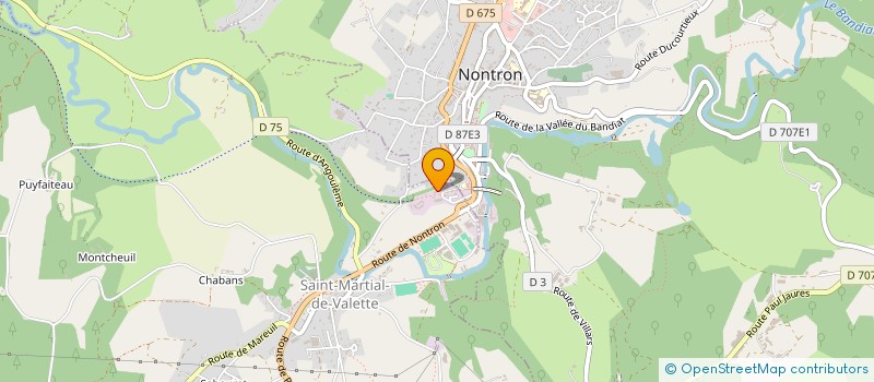 localisation de l'entreprise SCI QFMI  SAINT-MARTIN-LE-PIN