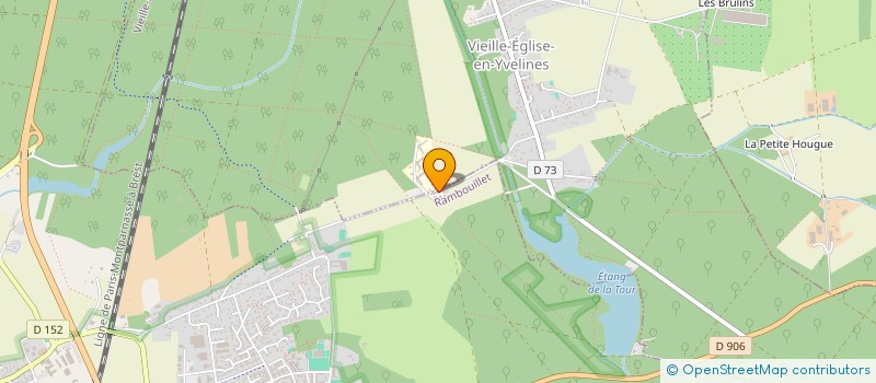 localisation de l'entreprise SCI QHE à RAMBOUILLET