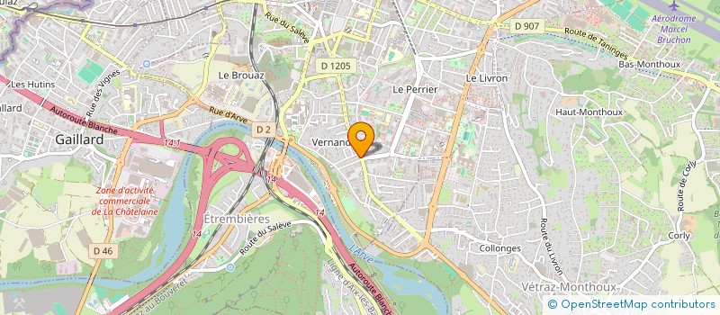 localisation de l'entreprise SCI QIKAT à ANNEMASSE