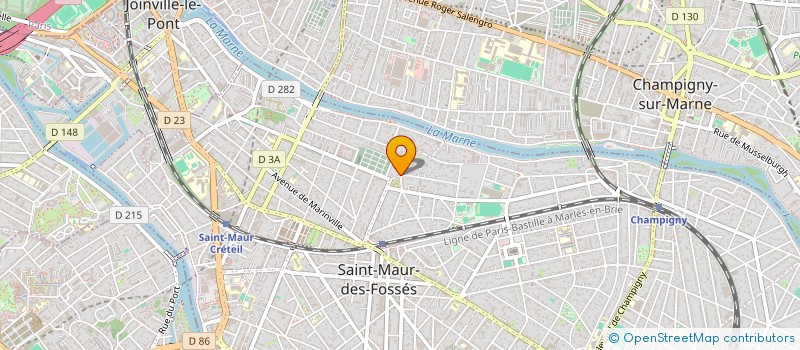 localisation de l'entreprise SCI QM à SAINT-MAUR-DES-FOSSES