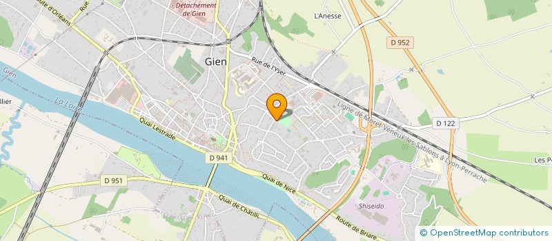 localisation de l'entreprise SCI QMB à SAINT-GONDON
