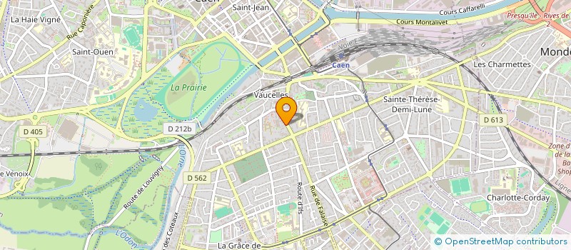 localisation de l'entreprise SCI QMD à CAEN