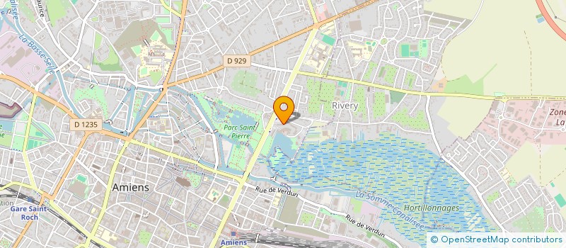 localisation de l'entreprise SCI QNH à AMIENS