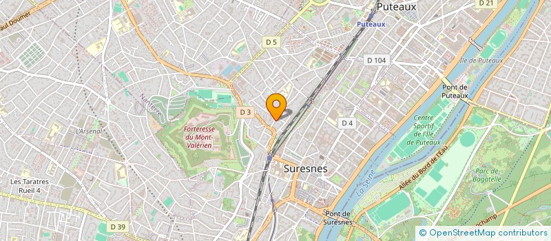 localisation de l'entreprise SCI QOVOP à SURESNES