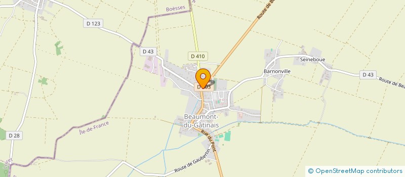 localisation de l'entreprise SCI QSA  DARVAULT