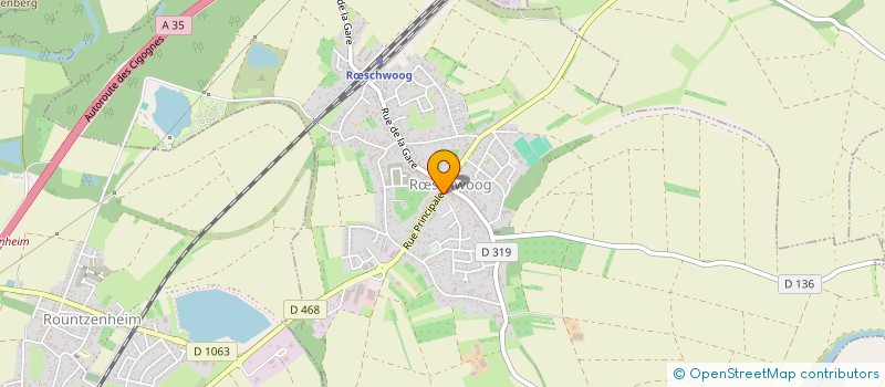 localisation de l'entreprise SCI QSEG  LEUTENHEIM