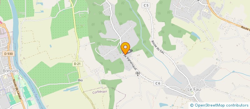 localisation de l'entreprise SCI QUADRA  MONTAUBAN