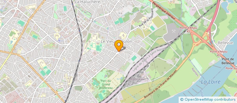 localisation de l'entreprise SCI QUADRI-J à NANTES